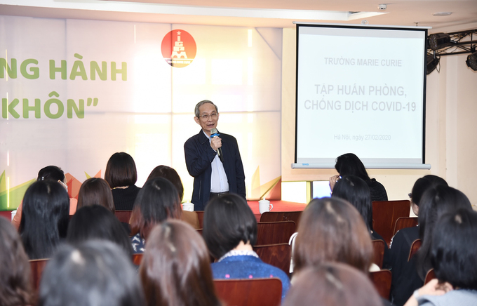 Trường học tổng vệ sinh phòng Covid-19