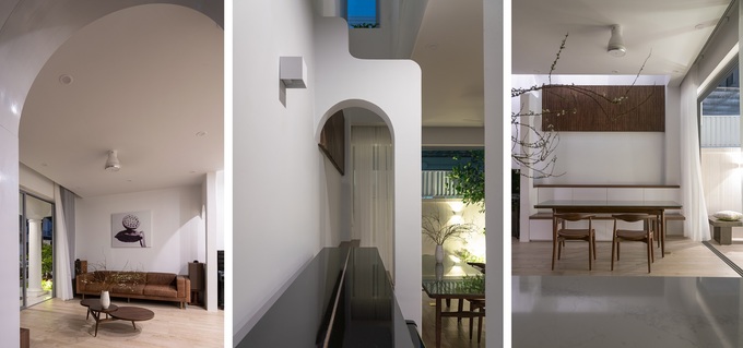 Ngôi nhà như khu vui chơi cho ba đứa con