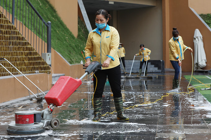 Trường học tổng vệ sinh phòng Covid-19