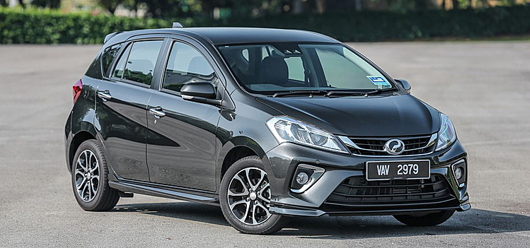 Mẫu xe đô thị nội địa Malaysia, Perodua Myvi. Ảnh: Paultan