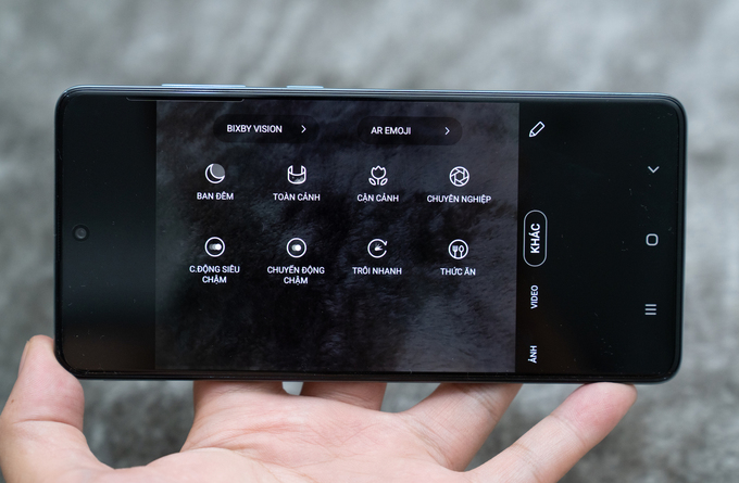 Trải nghiệm camera trên Galaxy A71