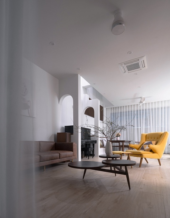 Ngôi nhà như khu vui chơi cho ba đứa con