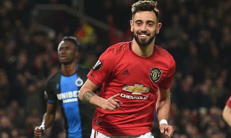 Man Utd bất bại trên mọi đấu trường từ khi mua Fernandes. Ảnh: AFP.