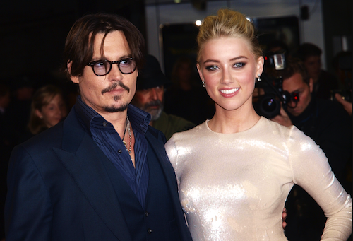 Johnny Depp và Amber Heard thời còn yêu. Ảnh: AFP.