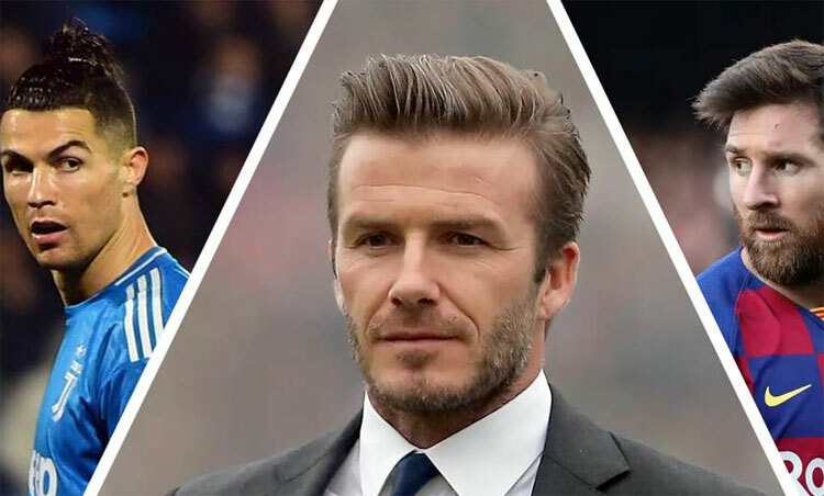 Ronaldo và Messi có thể tới Mỹ theo sự kêu gọi của Beckham. Ảnh: BR.