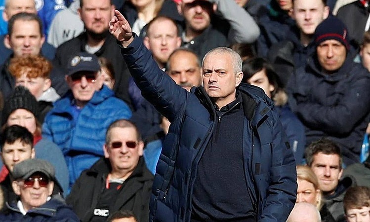 Mourinho mất chuỗi thành tích đáng nể. Ảnh: Reuters.