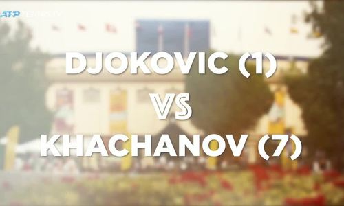 Novak Djokovic 2-0 Karen Khachanov