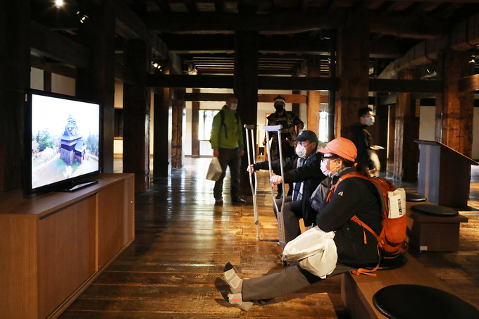 Vẻ đẹp lâu đài gỗ Nhật Bản