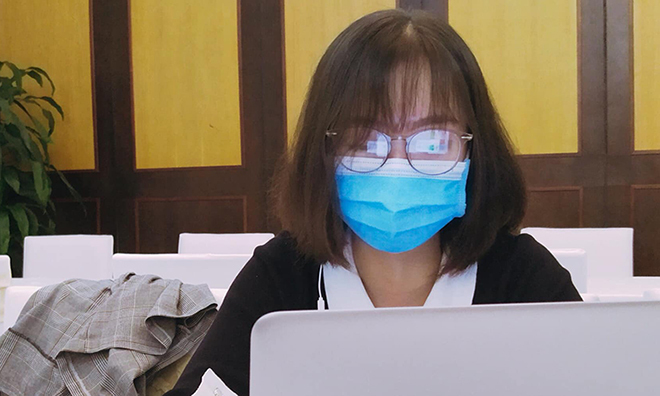Đinh Thu Trang, 20 tuổi, sinh viên năm 2 trường Đại Học Y tế công cộng. Ảnh: Nhân vật cung cấp