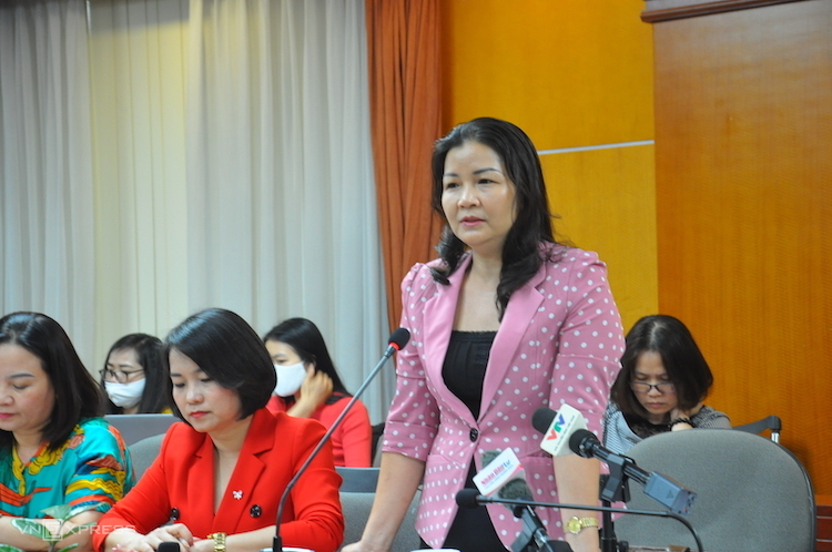 Bà Trần Thị Phương Lan - Phó giám đốc Sở Công Thương Hà Nội. Ảnh: C.T