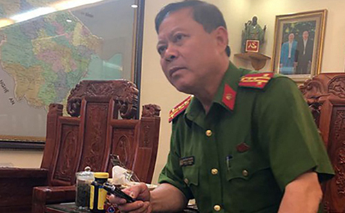 Cựu đại tá Nguyễn Chí Phương. Ảnh: Lam Sơn.