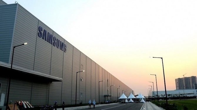 Nhà máy ở Greater Noida là cơ sở sản xuất thiết bị điện tử lớn nhất của Samsung. Ảnh: GSM Arena.