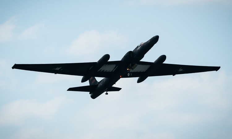 Máy bay U-2 Mỹ triển khai đến Nhật năm 2019. Ảnh: USAF.