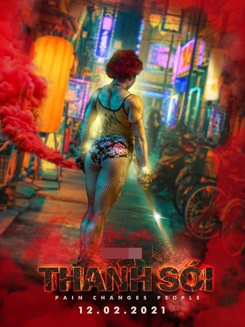 Poster đầu tiên của phim Thanh Sói. 
