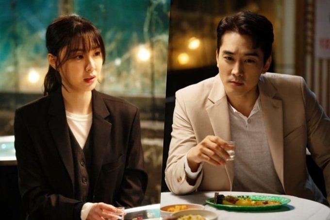Seo Ji Hye và Song Seung Hun trong Shall We Eat Dinner Together. 