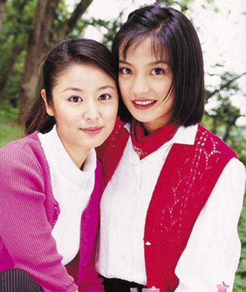 Triệu Vy (phải) và Lâm Tâm Như vào vai hai chị em cùng cha khác mẹ.