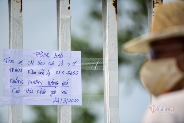 TP.HCM không nhận tiếp tế của người nhà vào khu cách ly kí túc xá