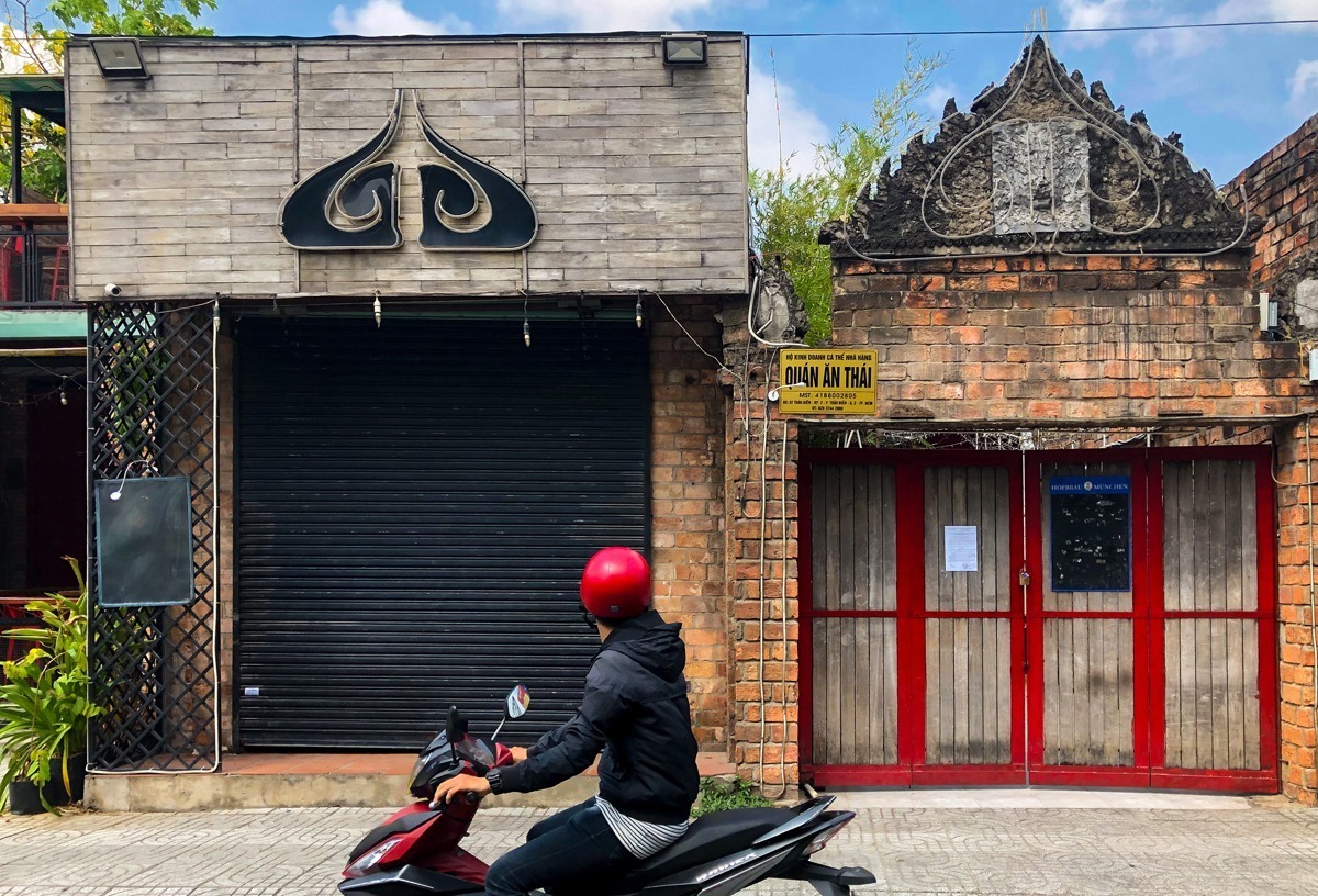 Buddha Bar & Grill hiện bị đóng cửa. Ảnh:Quỳnh Trần.