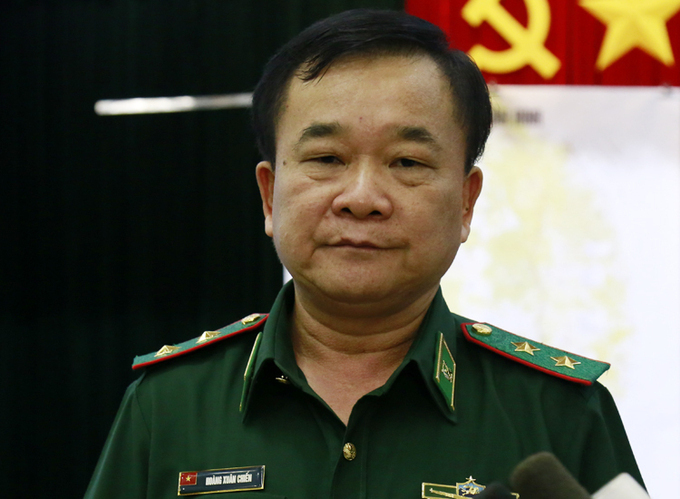Trung tướng Hoàng Xuân Chiến, Tư lệnh Bộ đội Biên phòng. Ảnh: Hữu Công