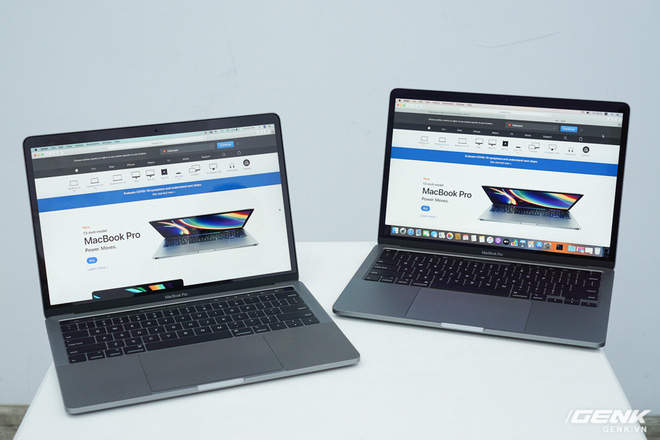 Cận cảnh MacBook Pro 13 2020 tại Việt Nam: Bàn phím Magic Keyboard mới, chưa có Intel Core i thế hệ 10, kích thước tương đương bản 2019, giá còn khá cao - Ảnh 9.