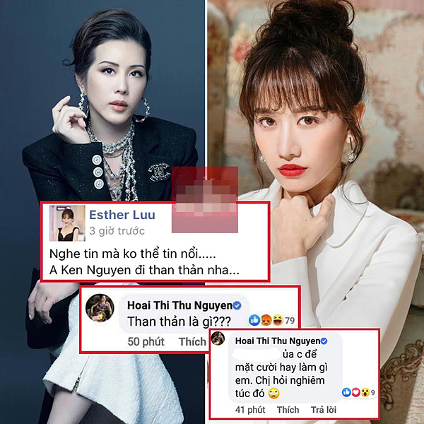 Hoa hậu Thu Hoài bắt lỗi chính tả trong status chia buồn của Hari Won.