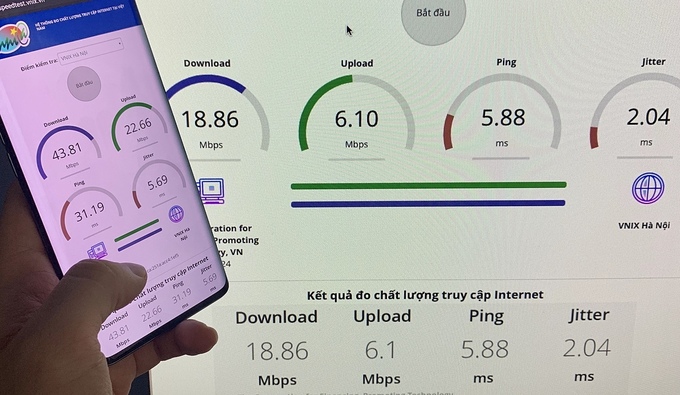 Sau sự cố đứt cáp APG, ốc độ mạng Internet tại một số gia đình bị ảnh hưởng, tốc độ chậm hơn nhiều ngày thường, thấp hơn nhiều mạng 4G.