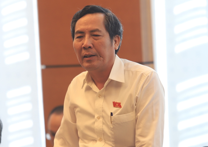 Ông Thuận Hữu- Chủ tịch Hội Nhà báo Việt Nam, đại biểu Quốc hội TP Hải Phòng. Ảnh: Thường Trần