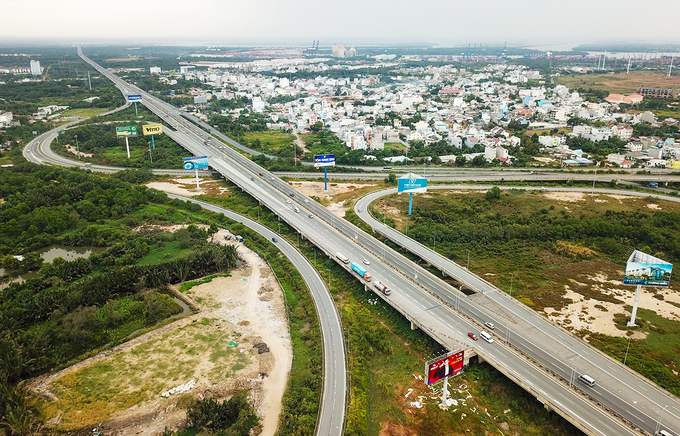 Cao tốc TP HCM - Long Thành - Dầu Giây được thông xe vào tháng 2/2015. Ảnh: Quỳnh Trần
