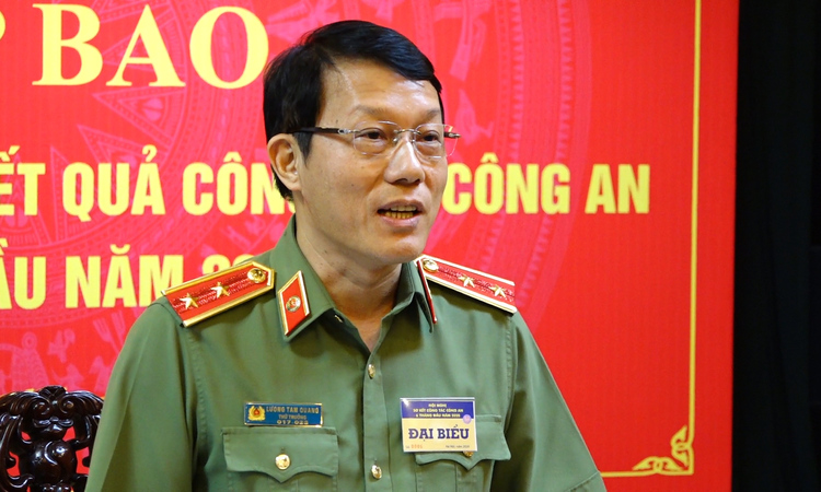 Thứ trưởng Lương Tam Quang thông tin về vụ án Nhật Cường và phương tiện tuần tra của công an