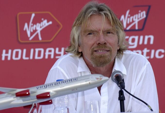 Tỷ phú sáng lập Virgin Group Richard Branson. Ảnh:Bloomberg
