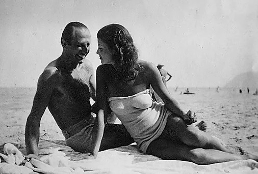 Dusko Popov và vợ sau khi kết thúc Thế chiến II. Ảnh: Privatna Arhiva.