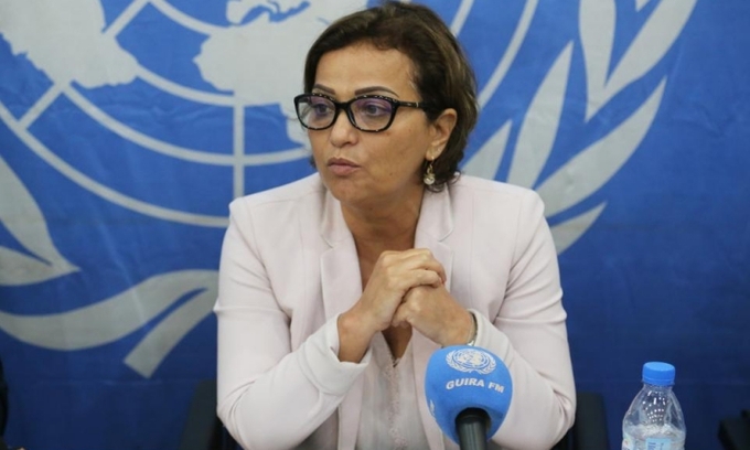 Najat Rochdi, điều phối viên nhân đạo của Liên Hợp Quốc về Lebanon. Ảnh: UN.