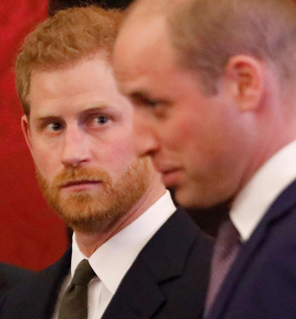 Hoàng tử Harry và Hoàng tử William trong một lần dự sự kiện chung. Ảnh: AFP.