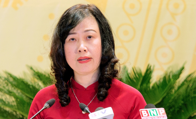 Bà Đào Hồng Lan, tân Bí thư tỉnh uỷ Bắc Ninh. Ảnh: Kinh Bắc