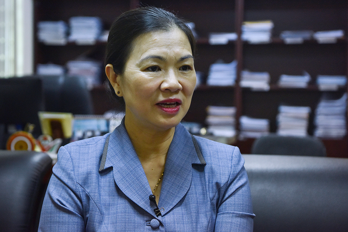 Bà Trương Thị Ngọc Ánh, Phó chủ tịch Mặt trận Tổ quốc Việt Nam. Ảnh: Giang Huy
