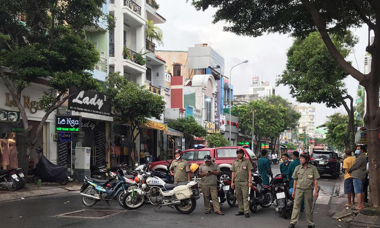 Chi nhánh ngân hàng ở Sài Gòn bị cướp