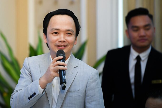 Ông Trịnh Văn Quyết, Chủ tịch HĐQT Tập đoàn FLC. Ảnh:Tuấn Cao.