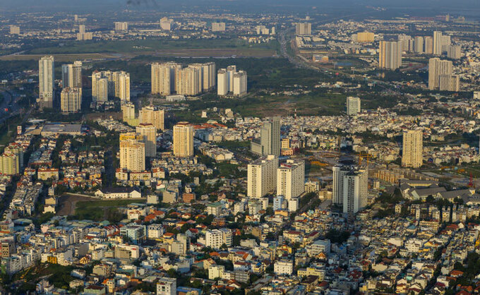 Thị trường nhà ở tại phía Đông Sài Gòn, thuộc TP Thủ Đức. Ảnh: Quỳnh Trần.