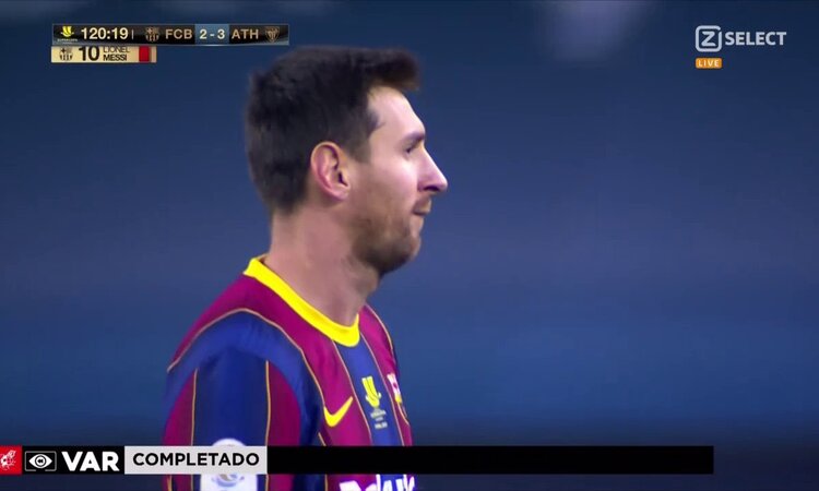 Messi lĩnh thẻ đỏ đầu tiên trong sự nghiệp