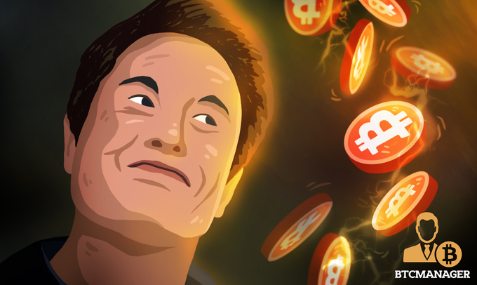 Giá Bitcoin bắt đầu tăng chóng mặt khi Musk lên tiếng ủng hộ đồng tiền ảo này.