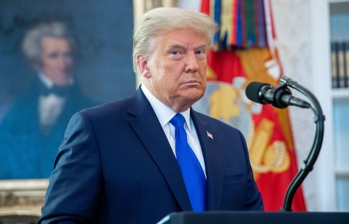 Donald Trump tại Nhà Trắng ngày 7/12/2020. Ảnh: AFP.