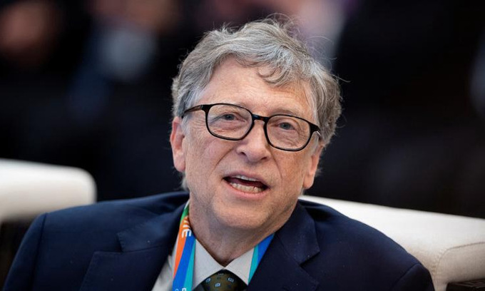 Bill Gates trong một sự kiện tại Thượng Hải, Trung Quốc, năm 2018. Ảnh: Reuters.