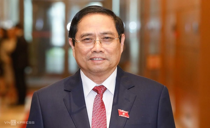 Trưởng Ban Tổ chức Trung ương Phạm Minh Chính được đề cử để Quốc hội bầu làm Thủ tướng. Ảnh: Giang Huy